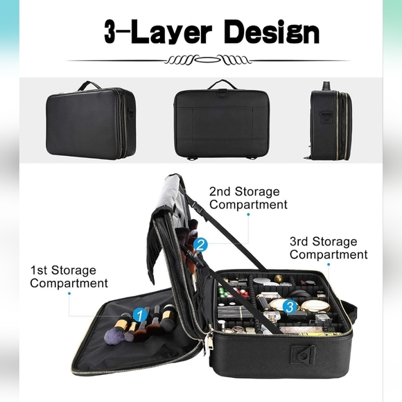 Storage Case/Make Up Case - Picture 2 of 6